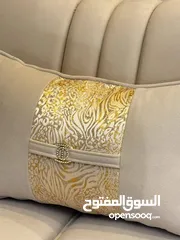  10 افخم أشكال الكنب المصنوع من خشب السويد الكامل وقماش الدانلوب وقماش الوتر بروف الفخم