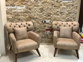  4 للبيع طقم كنبايات بحالة ممتازة