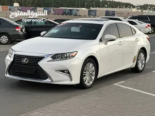  11 لكزس ES350 ابيض خليجي بدون حوادث مطلوب7000