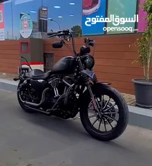  4 Harley Davidson iron 883 2013 Black Edition