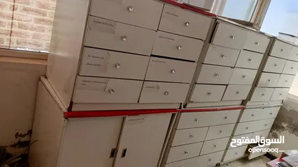  5 اثاث مكتبي مستعمل شبه جديد