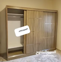  24 خزائن ملابس خشب لامنيت 18م الون متعددة تفصيل حسب الطلب