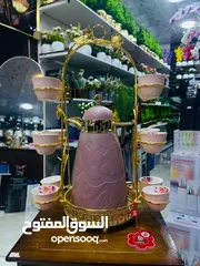  6 طقم دلة +12 فنجان +حمالة