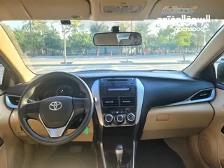  9 TOYOTA YARIS MODEL 2019 EXCELLENT CONDITION