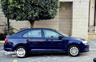  12 سكودا رابيييد 2018 بنزين اتومات سعررر فررروم