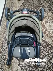  11 عرباية أطفال  Elevenflo + Car seat، عرباية توأم ماركة Juniers