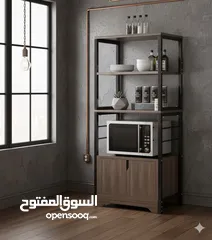  7 خزانة مطبخ عصرية متعددة الاستخدام خلي مطبخك أنيق ومرتب مع خزانة التخزين العملية المصنوعة من مزيج
