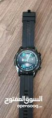  16 ساعة وسماعة huawei الاصليه لون اسود huawei smart watch gt 2 huawei freebuds 4i