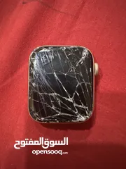  1 ابل واتش جيل سادس 44mm ضرر شاشة تتبدل