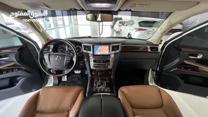  5 Lexus LX 570 platinum GCC 2015, V8 5.7,  2 services left with Lexus  service center (Al Futtaim).