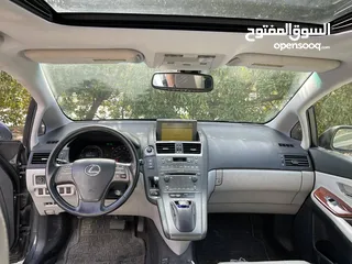  7 لكزس HS250h 2010 هايبرد