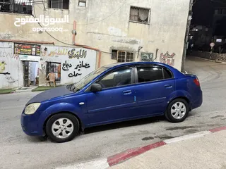  1 كيا برايد 2007 بنزين اوتومات ماطور 1400 اصل برايفت