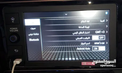  17 شاشة تويوتا هايلوكس اصليه جديده شركة وارد الشرق الأوسط مع فريم اصلي جديد, شاشة هايلوكس