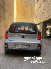  2 كيا مورنينج 2015 لون فضي