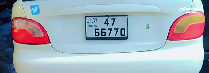  1 لوحة .....47/66770 سيارة ........... خماسي ........ تكرار............  للبيع ........... 47/66770.