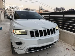  8 جيب جراند شيروكي اوفرلاند 2014 للبيع او البدل