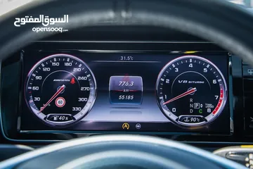  9 Mercedes Benz S63 AMG Kilometers 55Km Model 2016