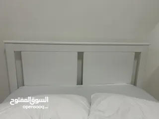  6 Used bed Excellent condition (IKEA) سرير مستعمل