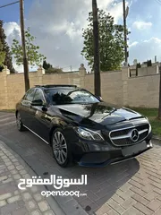  1 Mercedes E220D  بانوراما  موديل 2017 برخصة  دهان شركة  فل اضافات  امكانية البدل وارد  كرتونه سيارة
