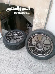 5 جنط وارد اليابان 17 final speed gear r