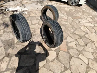  7 اطارات نمرة 17.255.15 للبيع بسعر بلاش