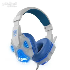  3 سماعات هيدسيت سلكي للكومبيوتر SPEED SPIDER OS-830MV WIRED FOR PC