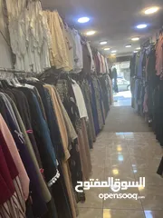  10 محل البسة بداعي السفر بدون خلو أجار شهري 325