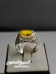  3 Rare yellow sapphire stone
