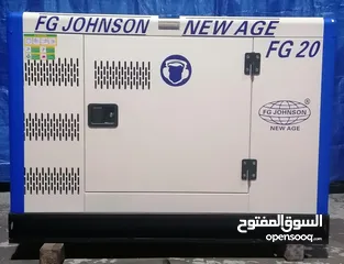  3 مولدات اف جي جونسون كندي  fg-jhonson generators