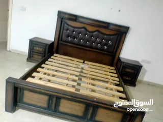  5 غرفة نوم خشب لا تيه بدون تواليت خزانة طابقين سحاب مع تخت و2 كومدينة