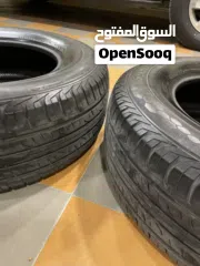  2 إطارات مقاس 17