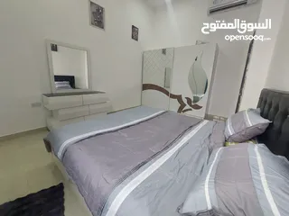  4 شقه مفروشه للإيجار في مدينة الرياض بجنوب الشامخه مكونة من غرفه وصالة