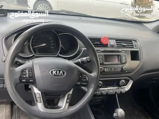  4 كيا برايد موديل 2012 ممشى قليل