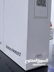  6 Samsung Watch 7 (40mm) ساعة سامسونج  7 (قياس 40مم) متوفرة باللونين الكريمي و الزيتي  ليما موبايل ^_^