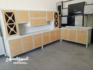  3 مطابخ جاهزه( كاونترات المنيوم صيني 3 قطع)