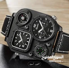  4 ساعات Oulm مناسبه لليد 3 عقارب + بوصله ماركه