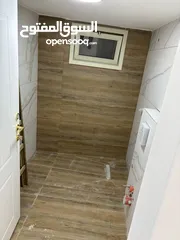  3 شقة طابق ارضي مشطبة كامل بدون مطبخ