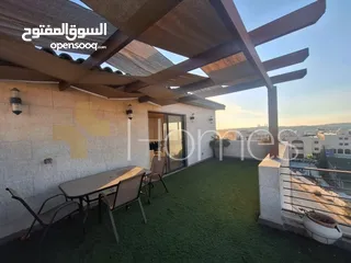  9 شقة اخير مع روف للبيع في خلدا بمساحة اجمالية 234م