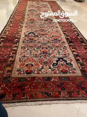  6 Rare Antique Persian Malayer Runner Carpet (Rug)