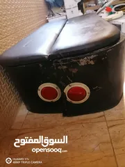  2 لوازم باص ستاريكس سلم+ مقاعد حديد منجد جلد عدد 2 +مواسير سفلية عدد 2
