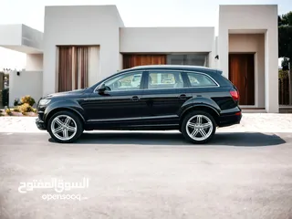  8 AED 1,240 PM  AUDI Q7 3.0 V6  S-LINE  FULL OPTION  GCC  0% DOWNPAYMENT