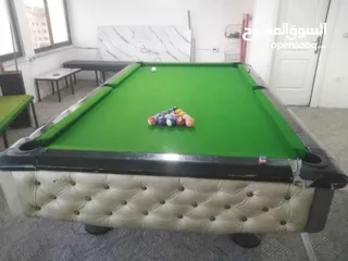  7 تنجيد وفك وتركيب طاولات سنوكر وبلياردو قديم وحديث