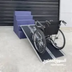  1 Ramp 6ft for wheelchair ,      منحدر (رامب) مناسب للكرسي المتحرك مقاس 1.8 متر