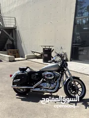  2 Harley sportster XL883 L بحالة الوكاله وصيانة الشركه