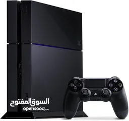  4 بلايستيشن 4 مستعمل بحالة ممتازة مع يد اصلية