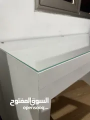  3 مكتب IKEA لون ابيض