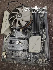  2 معالج i5 6500 و مازر بورد اسوس z270a