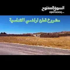  3 ارض سكن خاص مساحة واسعه (1271 م)  منطقة فلل وقصور ملاصقة لفلل الاندلسية _ جنوب عمان _شارع مادبا