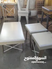  3 طاولات وسط اربع قطع