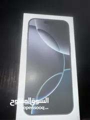  1 ايفون 16 برو ماكس 256 ابيض تيتانيوم
